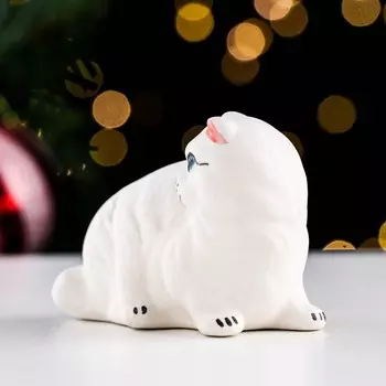 Сувенир "Кошечка", бисквитная керамика , 8х4,5 см