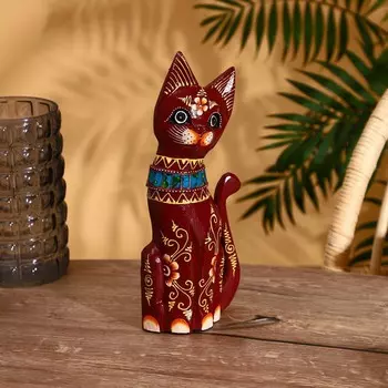 Сувенир "Кошка" албезия 30 см