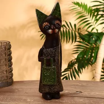 Сувенир "Кошка" албезия 40 см