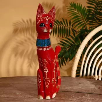 Сувенир "Кошка" албезия 50 см