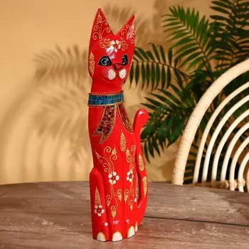 Сувенир "Кошка" албезия 50 см