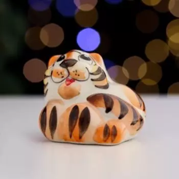 Сувенир "Кот Крепыш", разноцветный, 4,5 см