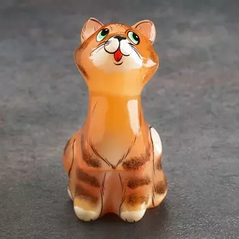 Сувенир "Кот "Рыжик", селенит