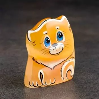 Сувенир "Котик Снежок", селенит