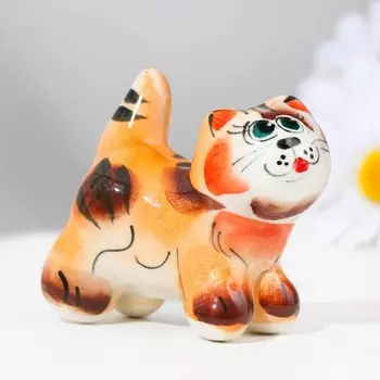 Сувенир «Котик Васька», рыжий