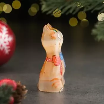 Сувенир "Котики - милашки" 8х5,5 см, селенит