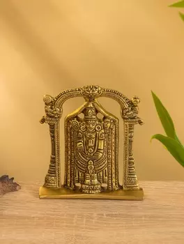 Сувенир "Лакшми" латунь 9,5х10,5 см