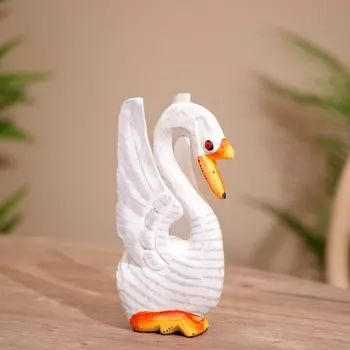 Сувенир «Лебедь», 20 см, дерево
