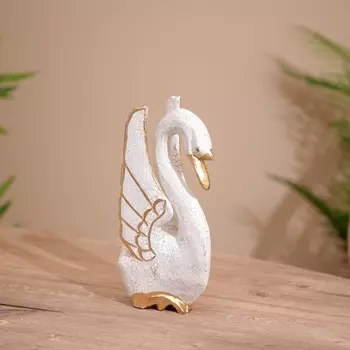 Сувенир «Лебедь», 25 см, дерево