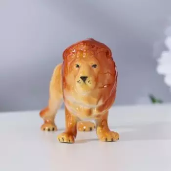 Сувенир "Лев", фарфор