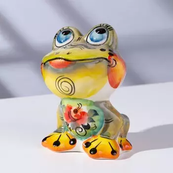 Сувенир "Лягушка квакушка", цвет