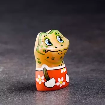 Сувенир "Лягушка Мила", селенит