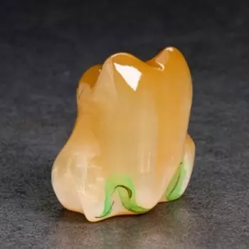 Сувенир "Лягушка пень", селенит