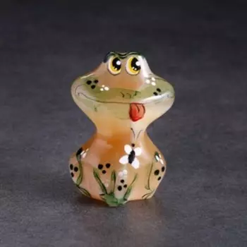 Сувенир "Лягушка", селенит