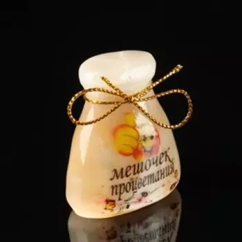 Сувенир «Мешочек процветания», большой, селенит