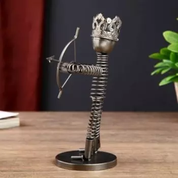 Сувенир металл "Самоделкин лучник" 19,5х8,2х8,2 см