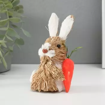 Фигурка «Милый зайка с морковкой», 84.712.3 см