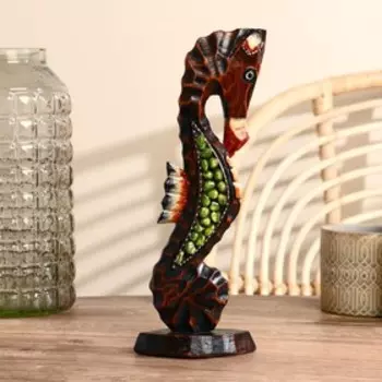 Сувенир "Морской конь" дерево 11х5,5х30 см