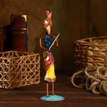 Сувенир "Музыкант" металл. 9х8х31 см