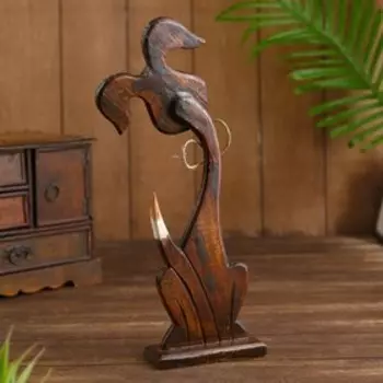 Сувенир на подставке "Пёс" дерево 14х4,5х35 см