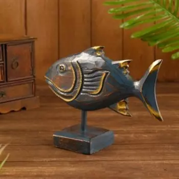 Сувенир на подставке «Рыба», 301022 см, дерево