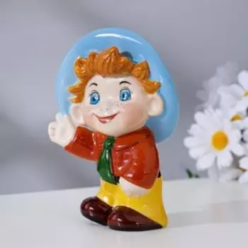 Сувенир "Незнайка", высота 13 см, фарфор