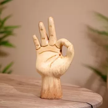 Сувенир «Ок», 13625 см, дерево