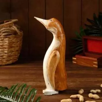 Сувенир "Пингвин Джо" дерево 15х12х30 см