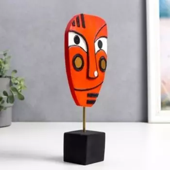 Сувенир полистоун "Абстракция. Лицо с узорами" 23х5х10 см