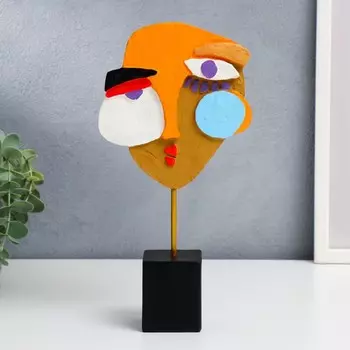 Сувенир полистоун "Абстракция. Портрет девушки" 25х5х12,5 см