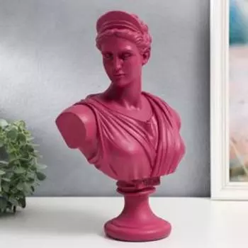 Сувенир полистоун "Артемида" фуксия 35х23 см