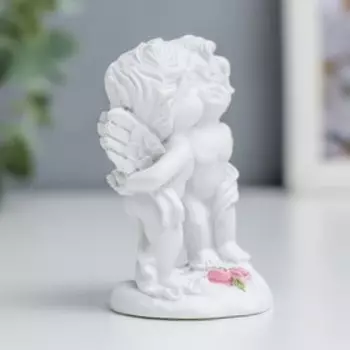 Сувенир полистоун "Белоснежные ангелы" 7х4,5х4 см