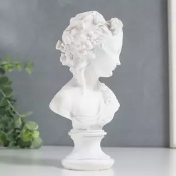 Сувенир полистоун "Бюст молодой девушки" 6,5х10х18,5 см