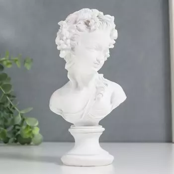 Сувенир полистоун "Бюст молодой девушки" 6,5х10х18,5 см