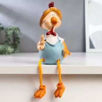 Сувенир полистоун "Цыпа-огородник" МИКС 22х7,5х8,5 см