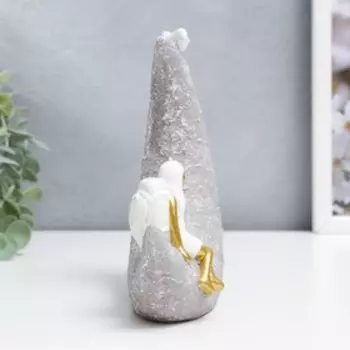 Сувенир полистоун "Девушка с парашютом и месяц" 15х5х14,5 см