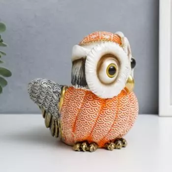 Сувенир полистоун "Филин Генрих пучеглазый - расправь крылья" цветной 13,8х13,6х16 см