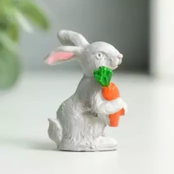 Сувенир полистоун "Кролик - малыш" МИКС 2,5х2х3 см