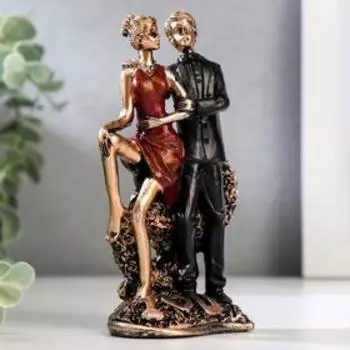 Сувенир полистоун "Парочка на свидании" 12х7х5 см