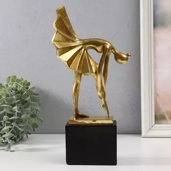 Сувенир полистоун "Разминка балерины" 15х12х32 см