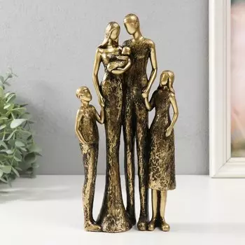 Сувенир полистоун "Семья" 12х4,7х25 см