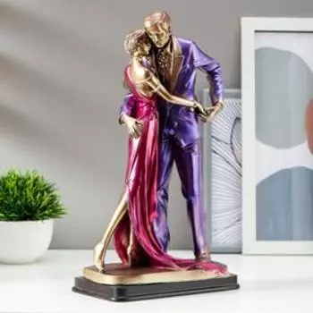 Сувенир полистоун "Страстный танец" под бронзу 32,5х16,8х11,8 см