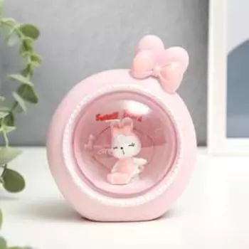 Сувенир полистоун свет "Нараядная зайка" МИКС 12х10х5 см