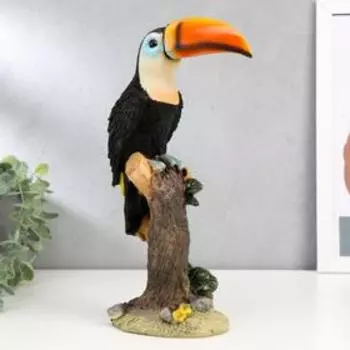 Сувенир полистоун "Тукан" 30,3х12,3х9 см