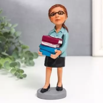 Сувенир полистоун "Учительница" МИКС 6,5х5х15 см