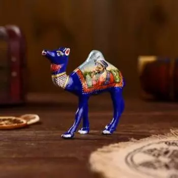 Сувенир "Расписной верблюд" алюминий 11х3х9 см