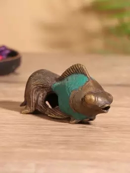 Сувенир «Рыбка», 1155 см, бронза