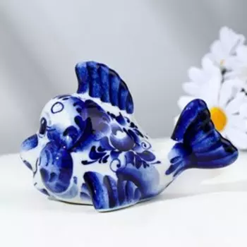 Сувенир «Рыбка», 8 см, гжель