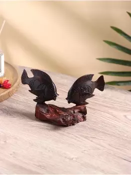 Сувенир «Рыбки», 91014 см, дерево соно