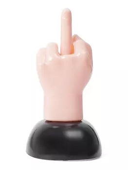 Сувенир с двигающимся пальцем «FUCK OFF», на солнечной батарее, 13 см